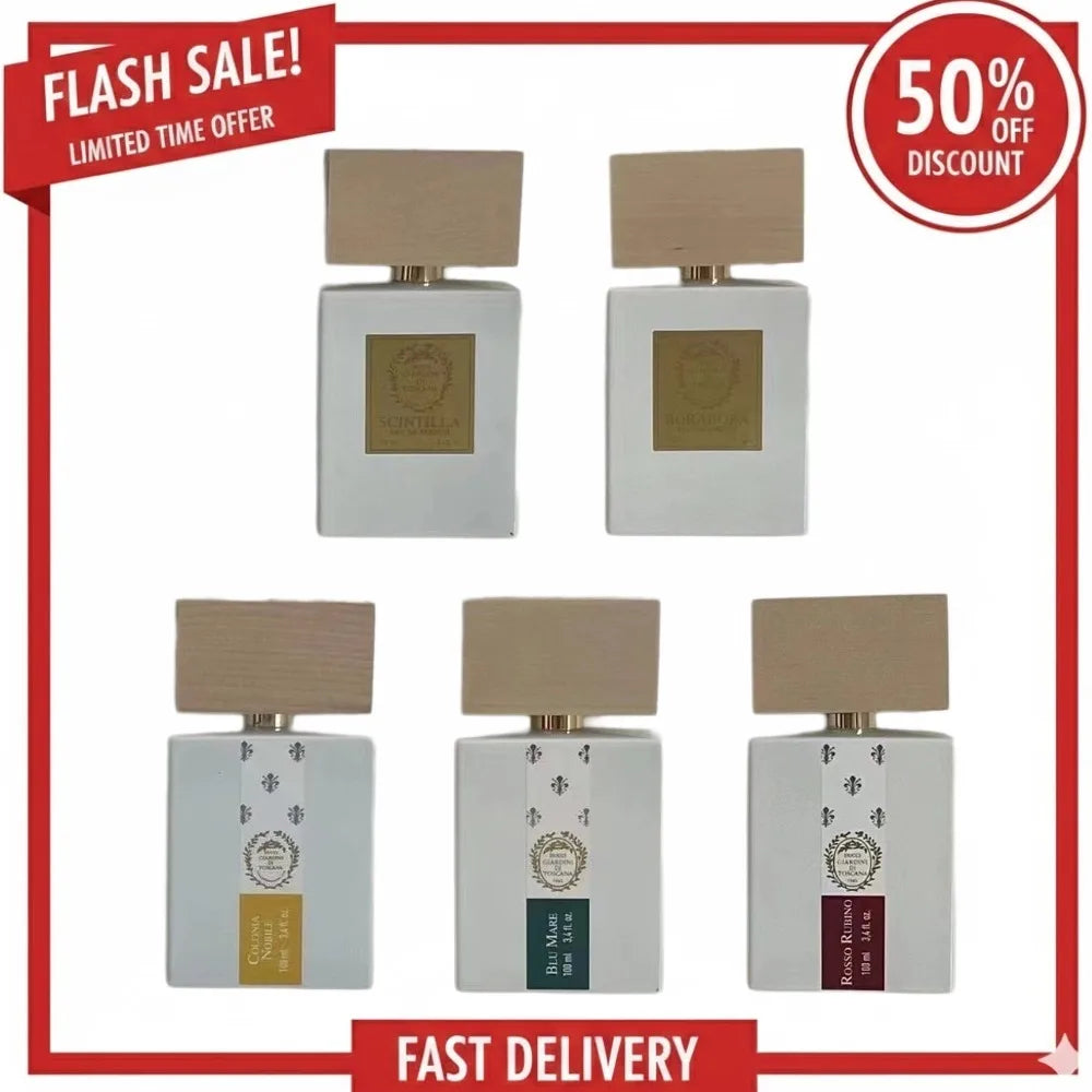 100ml Unisex Eau De Parfum Collection Niche Fragrance,Sweet Warm Spicy EDP Spray,Long Lasting Citrus Woody Fragrance