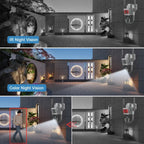 4K 8MP Dual Lens PTZ Solar Camera Dual screen PIR Human Tracking Outdoor WIFI Security CTV Surveillance IP Camera