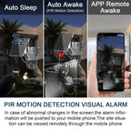 4K 8MP Dual Lens PTZ Solar Camera Dual screen PIR Human Tracking Outdoor WIFI Security CTV Surveillance IP Camera
