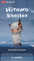 POP MART Hirono Shelter Series Blind Box Toys Kawaii Anime Action Figure Cartoon Model Surprise Box Mystery Box Home Decor