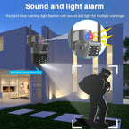 4K 8MP Dual Lens PTZ Solar Camera Dual screen PIR Human Tracking Outdoor WIFI Security CTV Surveillance IP Camera