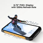 Globe Version DOOGEE S200 X 5G Rugged Phone 6.72" Dimensity 7050 1.32" AMOLED Rear Display 12GB 512GB 10100mAh Battery Phone
