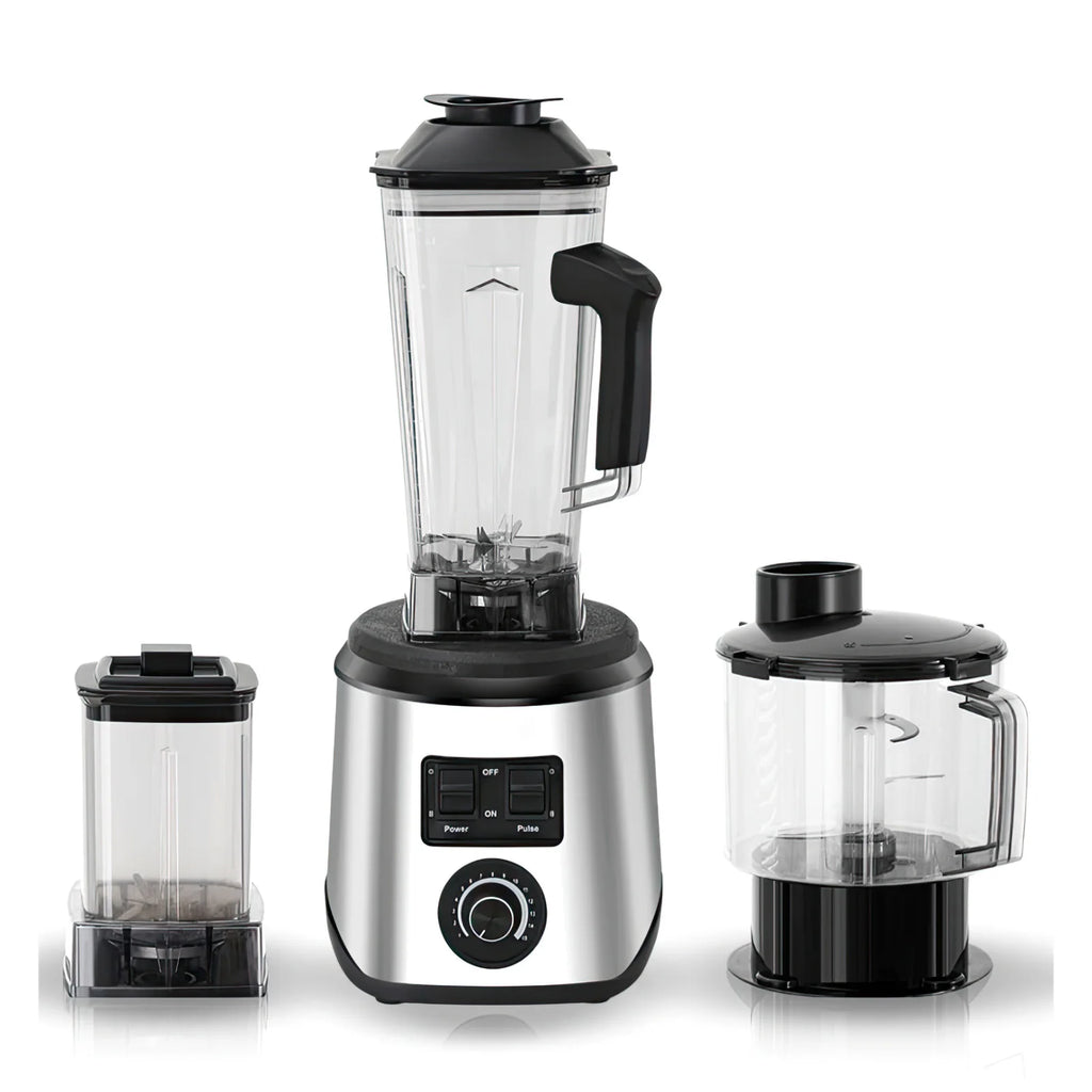 2000W Heavy Duty Commercial Blender Stationary Mixer Food Processor Ice Smoothies for Kitchen High Power Juicer Blender BPA Free