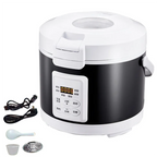 12V 24V 220V 3L Electric Rice Cooker Car Trucks Electric Soup Porridge Cooking Machine Food Steamer Warmer Heated Rice Cooker