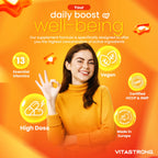 Vitastrong Complete Multivitamin Premium Quality, 13 Essential Vitamins High Dosage, Multivitamin for Men and Women Made in Italy, Pure and Certified Multivitamin Supplement, Multivitamin