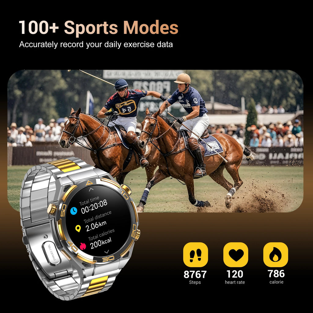 Blackview W90 Pro Smartwatch 1.43" AMOLED Display,Bluetooth Calling,Heart Rate Monitor, 900mAh/ 20Days Standby,Men's Smartwatch