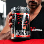Mass Gainer Vitastrag, 30% High Caloric Protein Powder, Maltodextrins, Cluster Dextrin, 3G Creatine Monohydrated Powder, Gainer Muscle Mass Men & Women High Quality, Weight Gainer