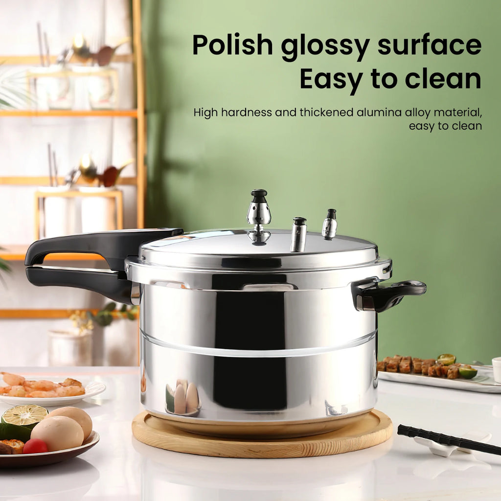 3 L/7L Aluminium Alloy Pressure Cooker 18cm/24cm Bottom 3L/7LPressure Cooker for Gas Stove Aluminium Alloy Pressure Cooker