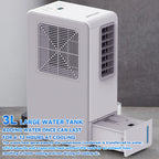 Portable Air Conditioner Mobile Air Cooler Dehumidifier With 24H Timer Remote Control EU Plug For Office Bedroom