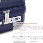 SUPER SOLU Berlin series: XL 28 inch/74 cm hard case expandable, PP easily weight suitcase with water-repellent zipper, TSA & 360 ° double roll premium check luggage 106L-shipping from DE