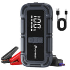 POPDEER PD-J06 4000A Jump Starter, 12V Car Battery Booster with LCD Display Dual USB for 10.0L Gas/8.0L Diesel Truck RV Boat