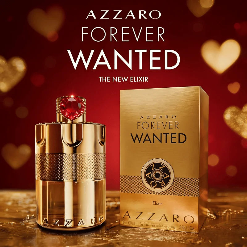 AZZARO Forever Wanted Elixir – 100ml (3.38 Fl Oz) Men’s Luxury Eau de Parfum, Sophisticated Scent for Daily & Special Moments Ürün ana görseli