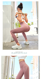 Leggings Women Pants Push Up Gym Tights Sexy Tummy Control Sport Yoga Pants High Waist Legging Plus Size Fitness Running Pants
