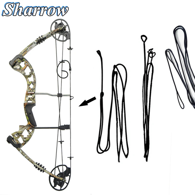 JUNXING M125 Compound Bow String Original Factory for Replace Change String Archery Hunting Bow Shooting High Quality Accessorie Ürün ana görseli