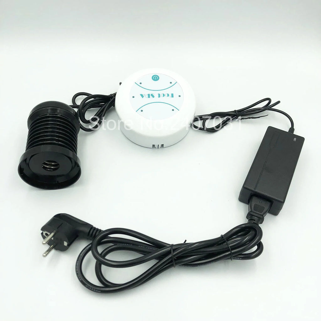 Detox Ion Electric Foot Spa Bath Massager Machine Foot Bath Cleaning Footspa Vibrating Whirlpool Care Arrays Aqua Health Therapy