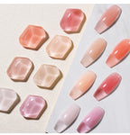 LILYCUTE 15ml Extension Gel Nail Polish Set Quick Nail Prolong With Extend Mold Nail Tips Acrylic Solution Manicure Tools Kit