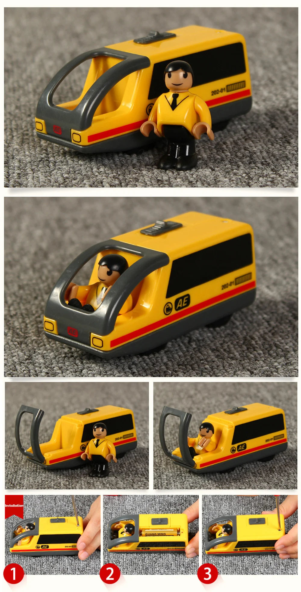 RC Electric Train Set Locomotive Magnetic Train Diecast Slot Toy Fit for Brand Wooden Railway Tracks Toys for Children Gifts
