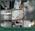 Lakshmigown Sexy Deep V-neck Wedding Dress For Bride Backless Feathers Bridal Gown Vestido De Novia Shiny Customized