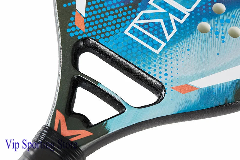 Kawasaki Padel Tennis Carbon Fiber Soft EVA Face Tennis Paddle Racquet Racket with Padle Bag Cover Power Beach Tennis Paddle