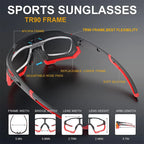 X-TIGER Cycling Glasses UV400 Photochromic Cycling Sunglasses Sports Polarized Men's Sunglasses MTB Racing Bike Glasses Eyewear