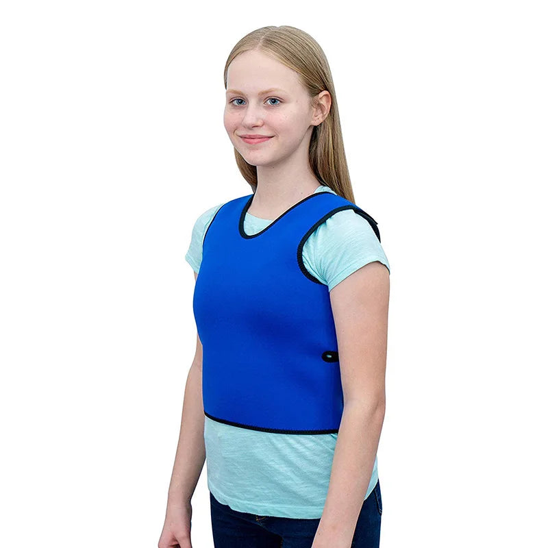 Sensory Compression Vest Weighted Vest Low-Pressure Comfort Against For Kids Teens Autism Hyperactivity Mood Processing Disorder