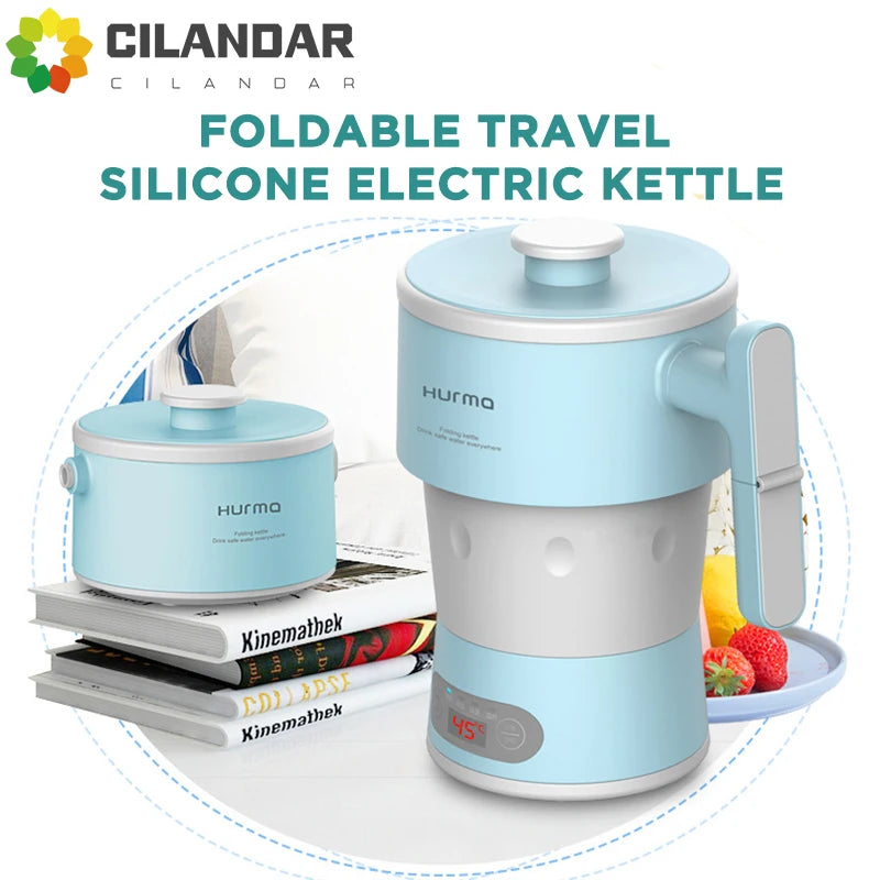 2026 Xinmei 800ML Portable Electric Kettle Foldable Coffee Teapot for Home And Travel Kitchen Appliance to Boil Water Ürün ana görseli