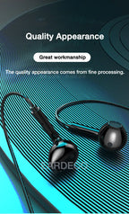 EARDECO Headphone Headset with Mic Wired Headphones Heavy Bass In Ear Stereo Wired Earphone Earbuds Wire Game Phone Earphones