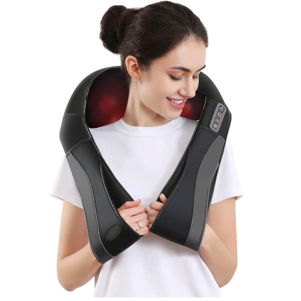 High Quality Neck Massager Kneading Shoulder Masajeador Neck and Shoulder Relaxer for Women Men Mom Dad Main image