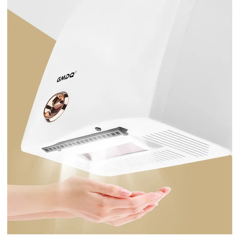 Automatic High Speed Hand Dryer Infared Sensor Activated Household Hotel Commercial  Surface Mounted Noise Reduction Thermoset