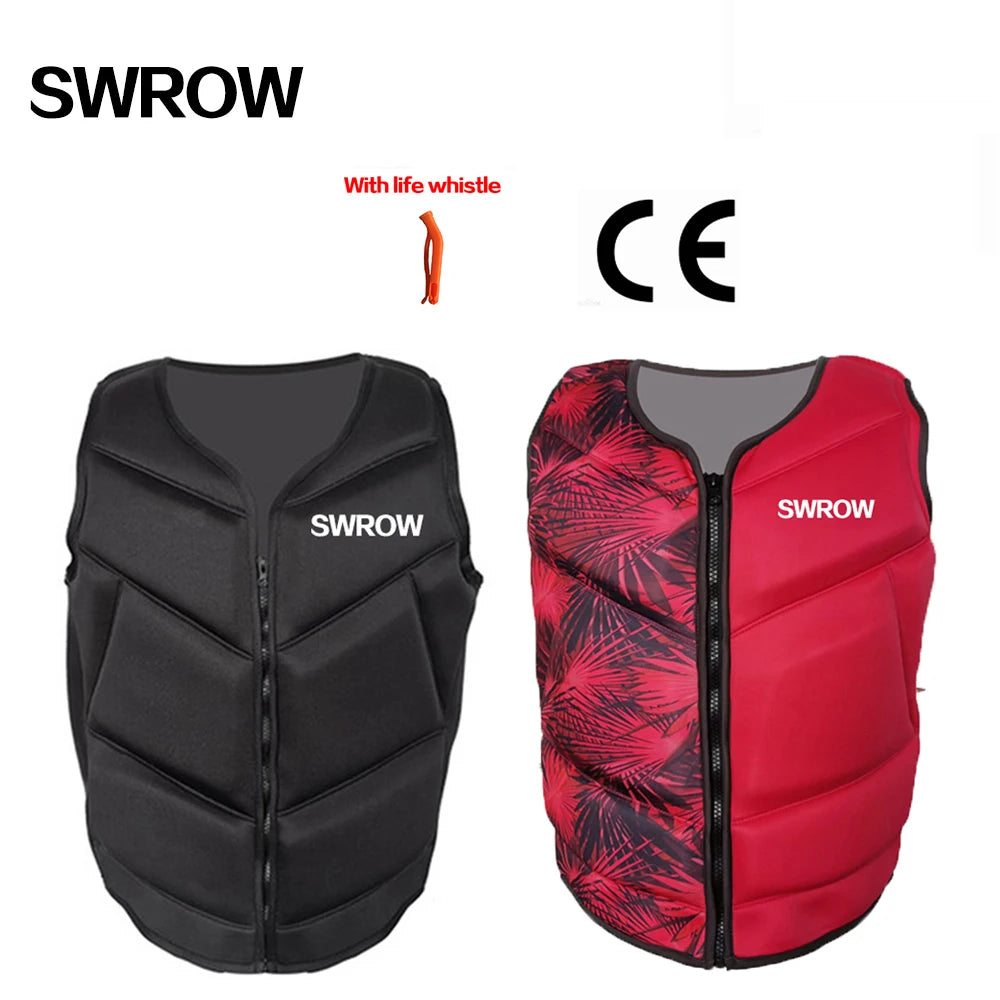 Neoprene life jacket the fishing vest water jacket sport adult children life vest clothes swim skating ski rescue boats drifting Ürün ana görseli