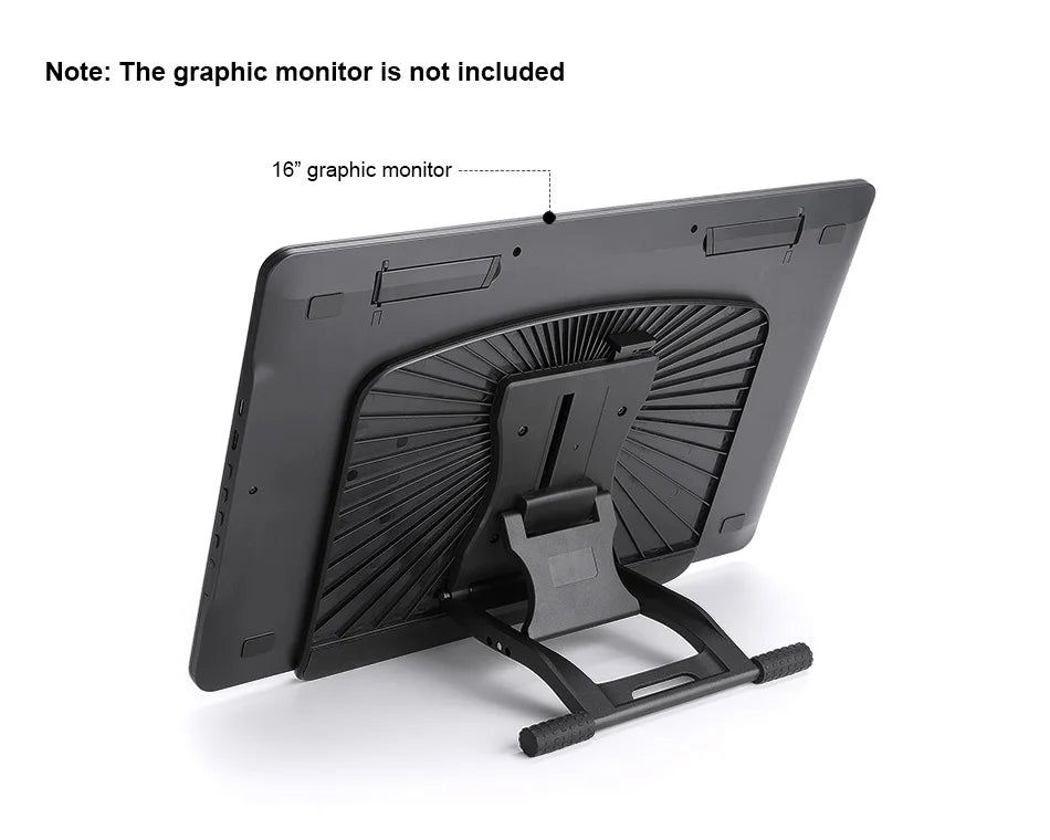 Parblo PR100 Adjustable Stand Folding Portable for 10-22 Inches Display Drawing Tablet Graphic Tablet Laptop Ipad