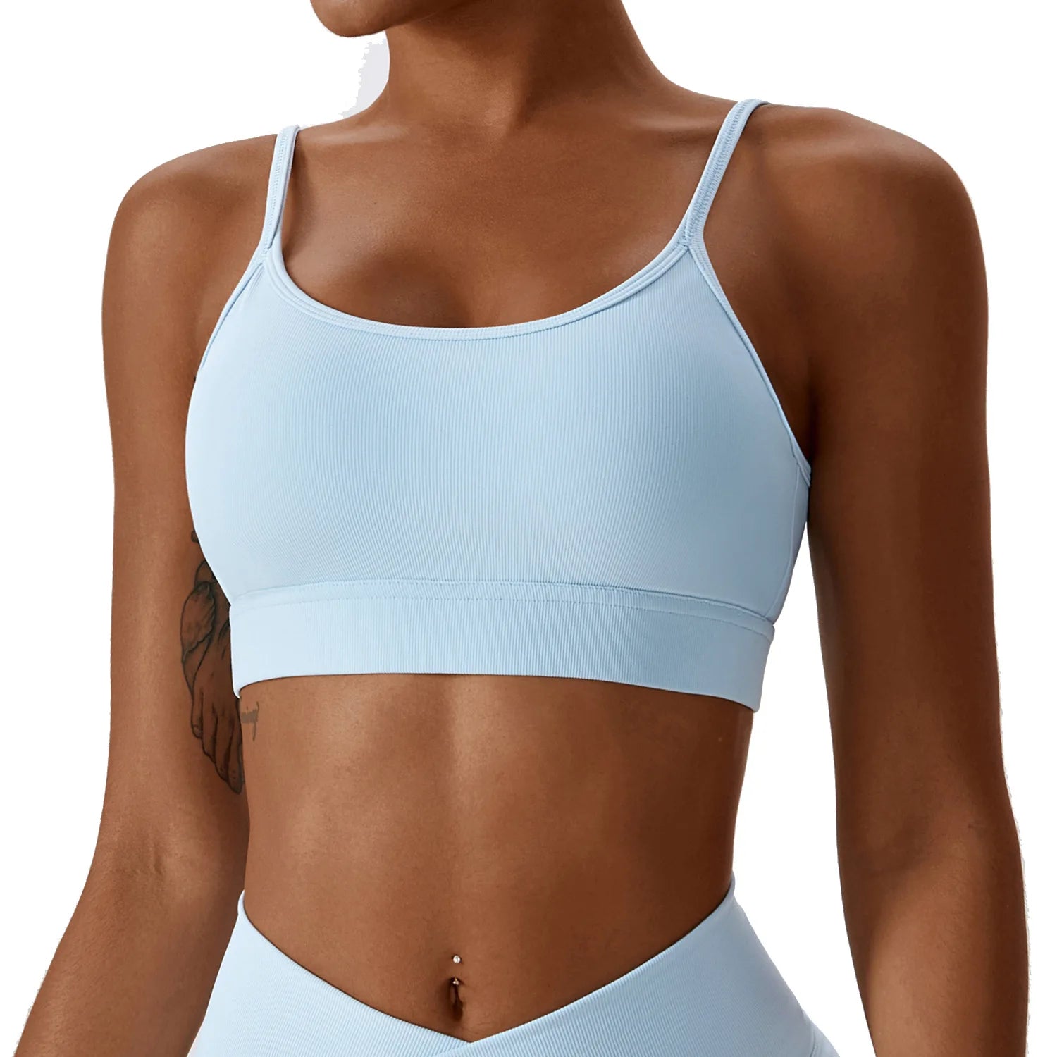 Strapping-type Fast-drying Back Yoga Bra, Running Sports Underwear, Tight Yoga Tops Ürün ana görseli
