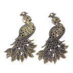 10Pcs Connectors Pendants Butterfly Filigree Flower Wraps Metal Crafts For Embellishments Scrapbooking Jewelry DIY Accessories
