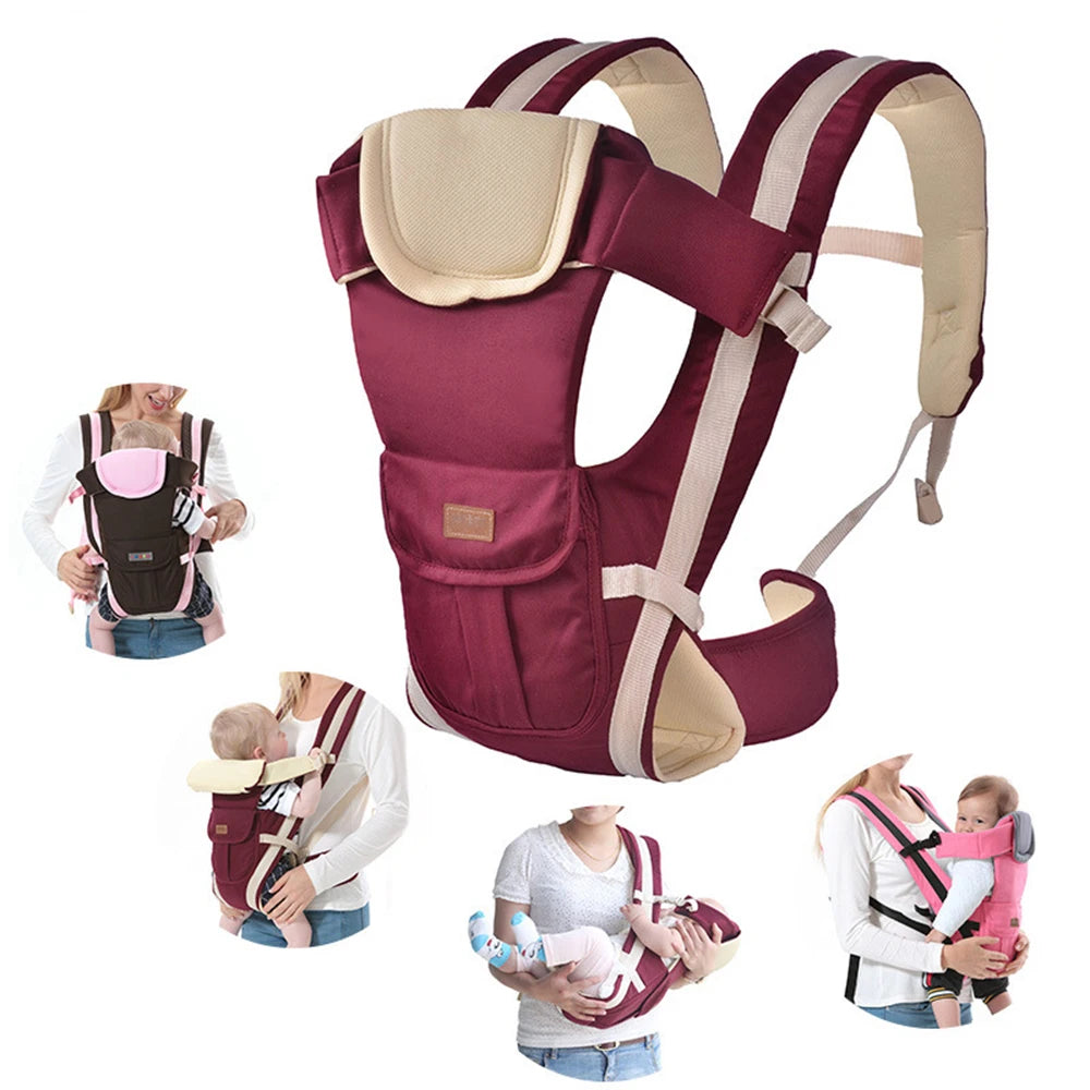 2-30 Months Baby Carrier Multifunctional Front Facing Baby Carrier Infant Bebe High Quality Sling Backpack Pouch Wrap Kangaroo Ürün ana görseli