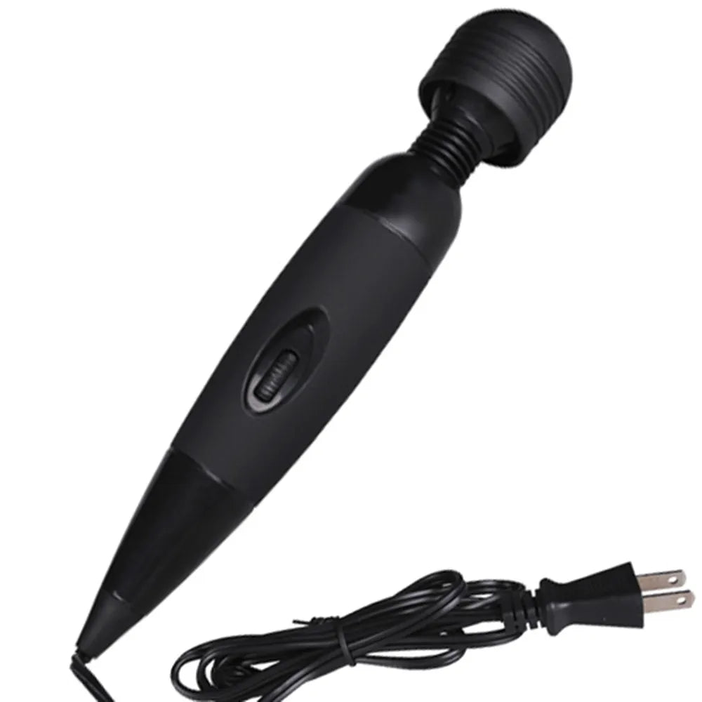 220V Power Sex Toys For Woman Magic Wand VibratorsHand Held Body Massage AV Stick Adult Products