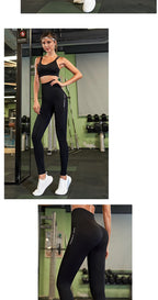 Leggings Women Pants Push Up Gym Tights Sexy Tummy Control Sport Yoga Pants High Waist Legging Plus Size Fitness Running Pants