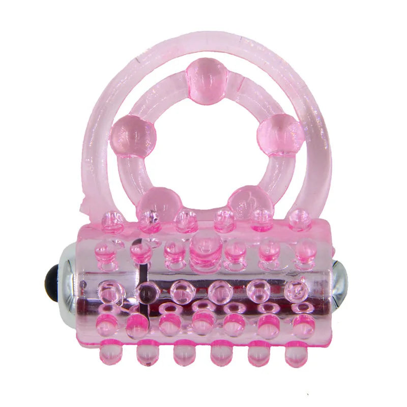 Dingye Dual Pleasure Clit Flicker Vibrating  Penis Ring Sex Products for Men Cock Ring Main image