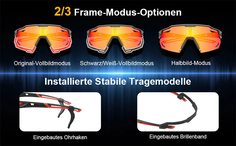 X-TIGER Cycling Glasses UV400 Photochromic Cycling Sunglasses Sports Polarized Men's Sunglasses MTB Racing Bike Glasses Eyewear