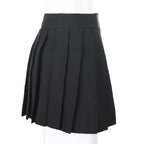 Summer Harajuku Punk Style Plaid Irregular Skirts Women Asymmetrical High Waist Black Skirts Pleated Girls Gothic Half Skirts