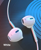 EARDECO 8 Cores Wired Headphones Earphones Bass In-ear Headphone with Mic Earphone Earbuds Mobile Phone Headset Dynamic Stereo