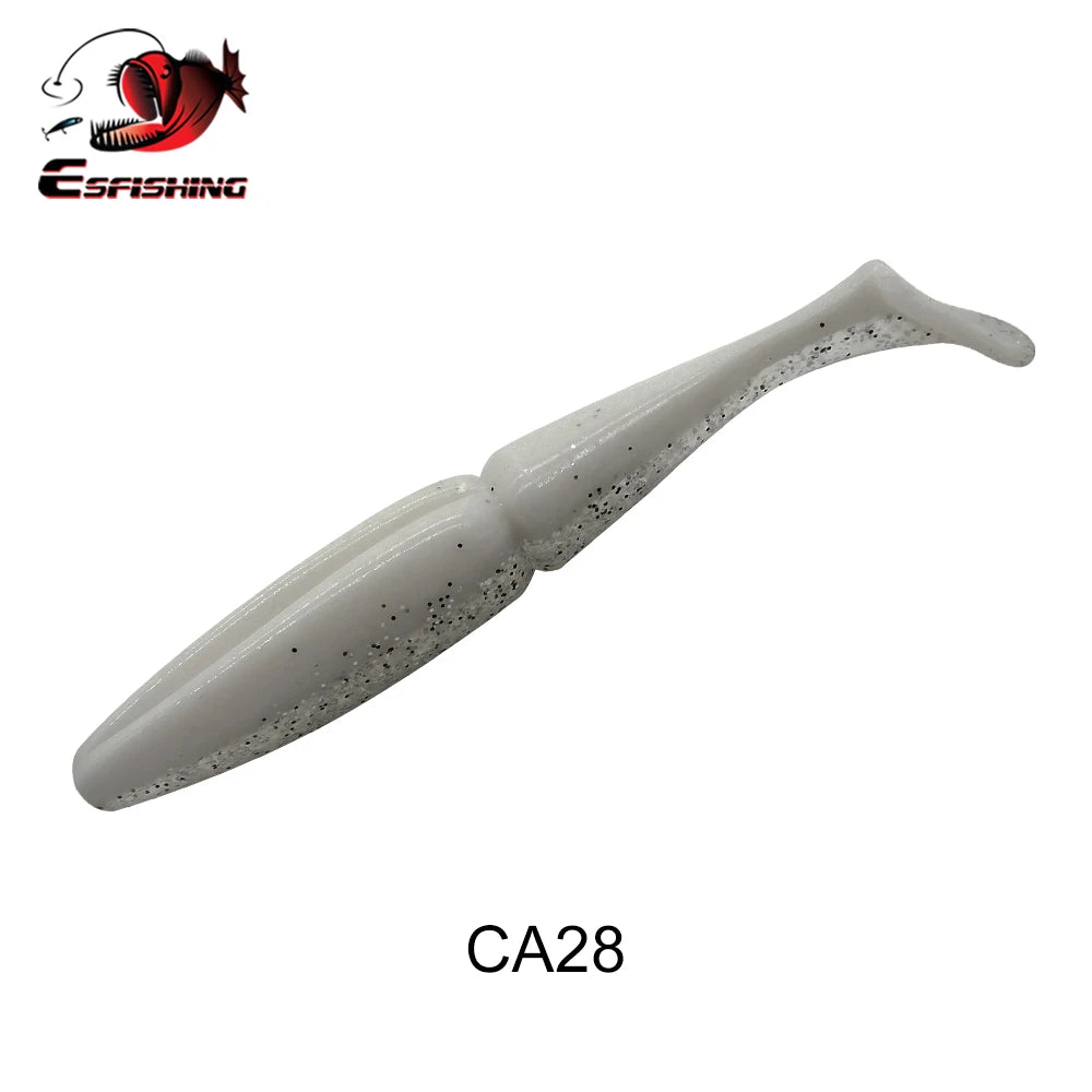 ESFISHING Fishing Lure Easy Shiner 100mm125mm155mm 200mm pesca isca artificial Silicone Bait Leurre Souple pike bass