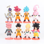 Dragon Ball Action Figure SHF Super Saiyan Anime Figurine Movable and Modifiable Doll Model Collection Toys Gifts ﻿