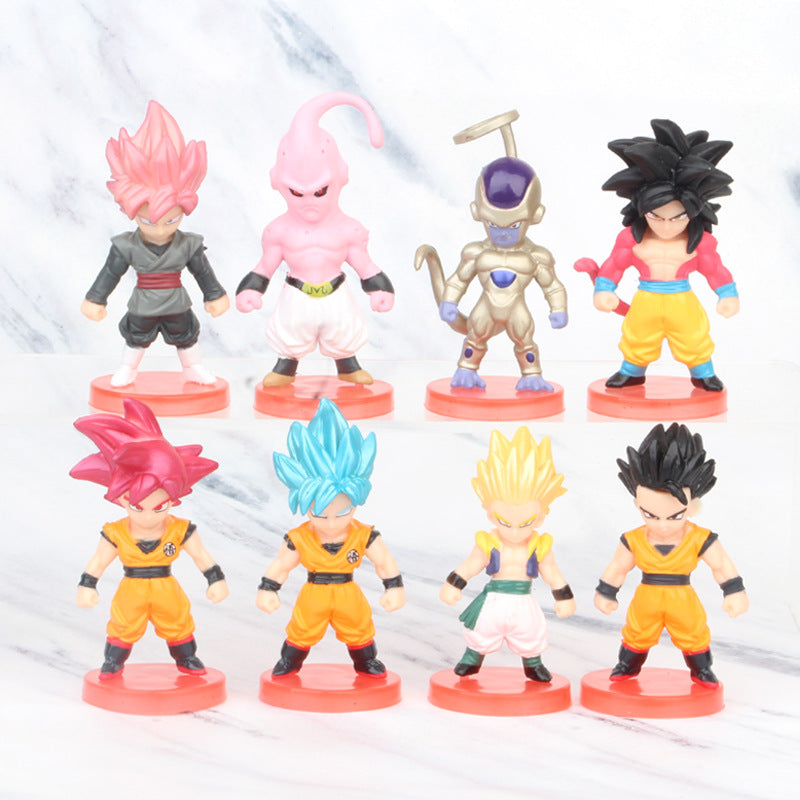 Dragon Ball Action Figure SHF Super Saiyan Anime Figurine Movable and Modifiable Doll Model Collection Toys Gifts ﻿