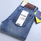Su Lee Men's Jeans Spring and Summer New Straight Loose Business Elastic Versatile Long Pants Men's Cross-Border Men's Pants