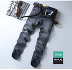 Su Lee Men's Jeans Spring and Summer New Straight Loose Business Elastic Versatile Long Pants Men's Cross-Border Men's Pants