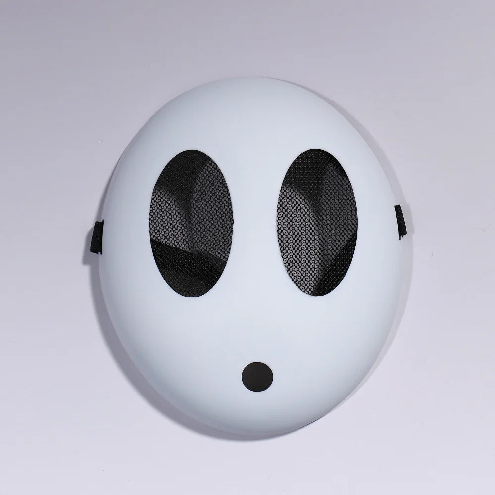 Game Bros Shy Guy Mask Cosplay Funny Unisex Kid Boys Girls Adlut Thicken Plastick Masks Halloween Carnival Party Costume Props
