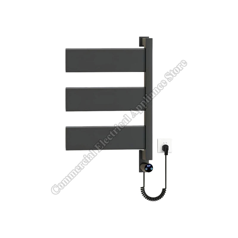 Heated Towel Rack Smart Electric Stainless Steel Temperature Control Bathroom Electric Heated Towel Rail Ürün ana görseli