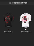 X-TIGER GALE SERIES Men's Cycling Jersey Short Sleeve Slim Fit Rock Punk Style Breathable Maillot for Mountain Road Bike