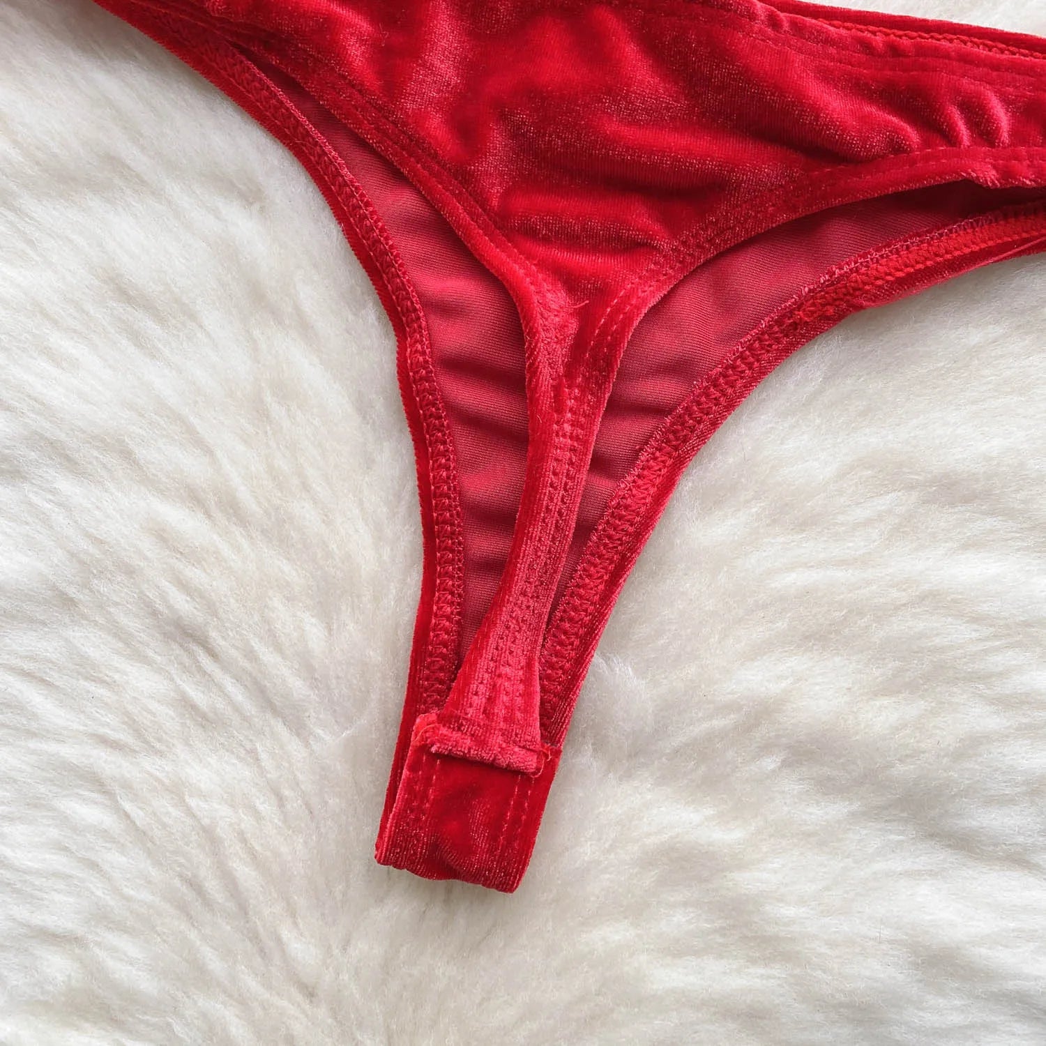 SINGREINY Christmas Erotic Lingerie Suits Ladies Strapless Bodycon Short Sleepwear Fashion Velvet Bow Sensual Underwear Sets