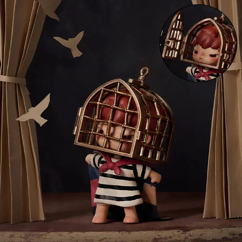 POP MART Hirono TAMED WILDGRASS Series Mystery Box Genuine Blind Box Guess Toys Bag Ornament Figurines Home Decor Desktop Dolls